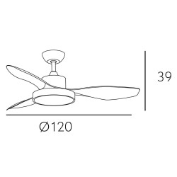 ventilador-hayate-marron-led-40w-fabrilamp