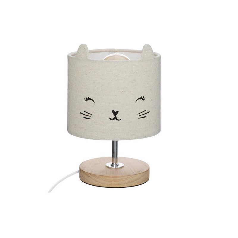 lampara_sobremesa_infantil_gatito_lino