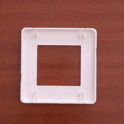 PLACA 1 MÓDULO ANCHO 2M TEKNE BTICINO BLANCO (Pack 2 un.)