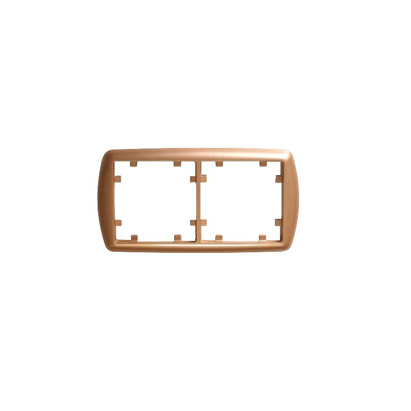 BJC AURA MARCO 2 ELEMENTOS HORIZ/VERT DORADO ARENA 19002-DA