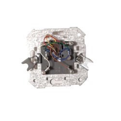 TOMA TELÉFONO 6 CONTACTOS RJ12 SIMON 75 GRIS 75481-35