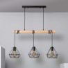 lampara_colgante_jaulta_metal_negro_3_luces_madera_sardo