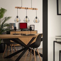 lampara_colgante_jaulta_metal_negro_3_luces_madera_sardo