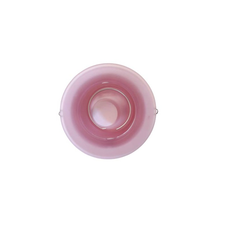 foco_empotrable_LED_cristal_rosa_lila