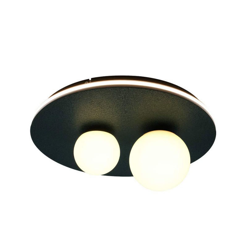 plafon_techo_led_ICON_3_negro_oro_mimax plafon_techo_led_ICON_3_negro_oro_mimax