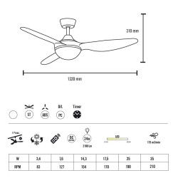 ventilador_techo_blanco_led_cierzo_mimax_3_aspas