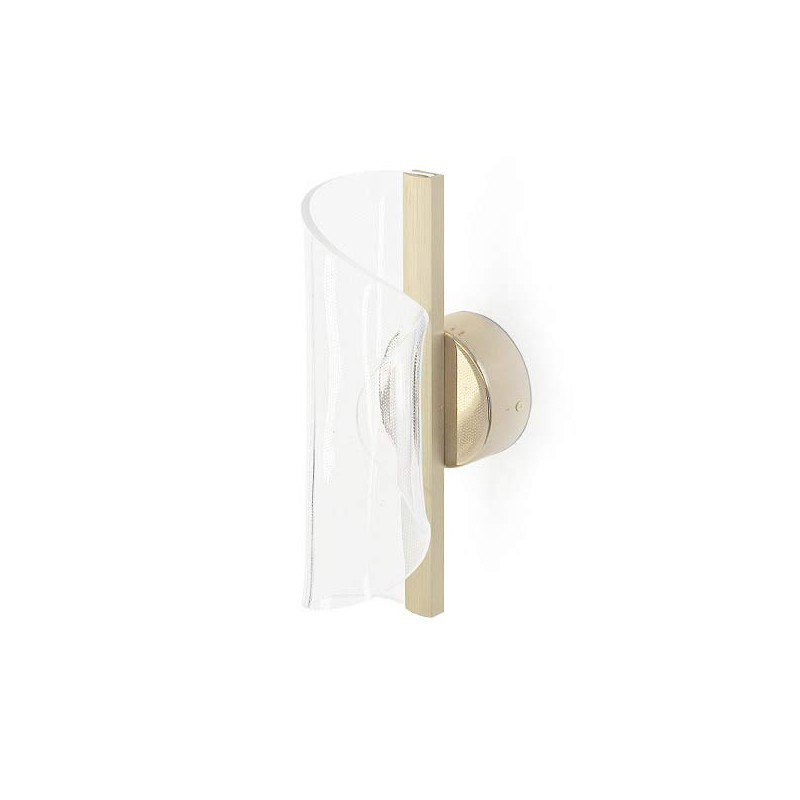 Aplique de Pared LED 8W ACRÍLICO DECORADO 4000K ORO