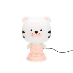 lampara_sobremesa_infantil_tigre_rosa_cute_pet_0117A_kelektron
