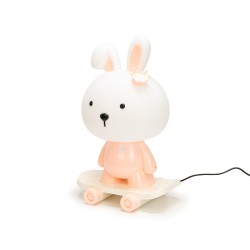 lampara_sobremesa_infantil_conejito_rosa_pastel_cute_pet_0120A_kelektron