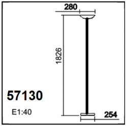 pié de salón moti 57130