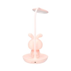 quitamiedos_infantil_con_flexo_conejito_rosa_led_3w