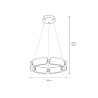 lampara_colgante_led_julia_gris_36w_3000K_luz_calida_mimax_llighting
