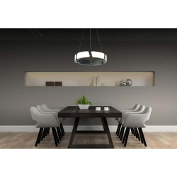 lampara_colgante_led_julia_gris_36w_3000K_luz_calida_mimax_llighting