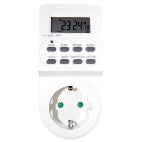 Coati Temporizador / Programador Digital Diario (Blanco