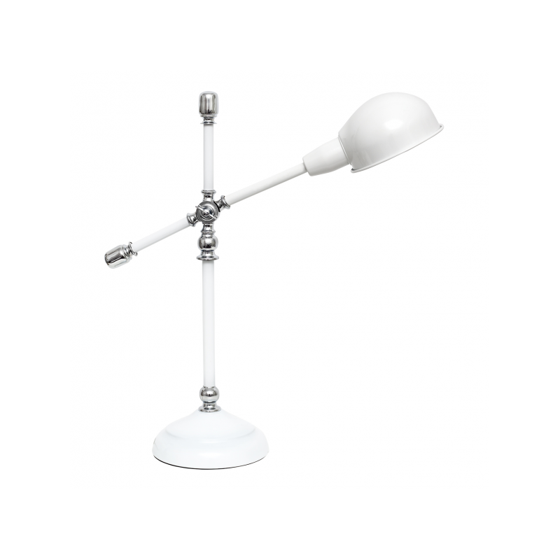 FLEXO 1xE27 BLANCO Brillo/cromo 56x18x50 Cm