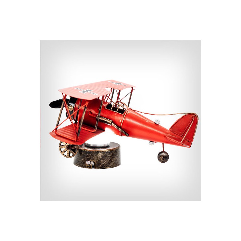 Aplique Lámpara de Pared LED 5W. Diseño infantil. BL HUNTER AIRPLANE color Rojo