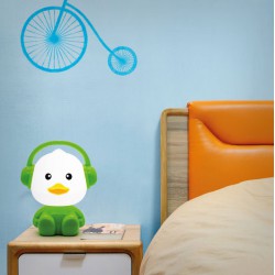 lámpara-mesa-infantil-PATO-verde-1-Kelektron-108A
