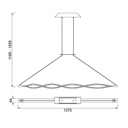 lámpara-colgante-led-42w-sahara-mantra-4865-4