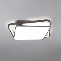 PLAFON DE TECHO LED REGULABLE 56W-112W "BASE" Blanco/Champange