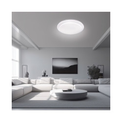 PLAFON REDONDO LED 18W 14840lm 4000K BLANCO Ø33CM