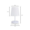lampara_de_sobremesa_kalmar_blanco 1 x 40w e_blanco_colección KALMAR_alemar_10777_8435045091089