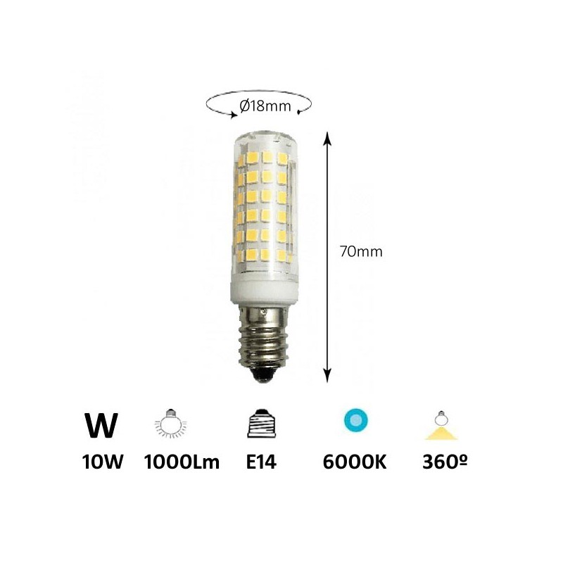 FSL Bombilla LED Casquillo E14 6500K Luz Blanca Fría 5,5W 460LM