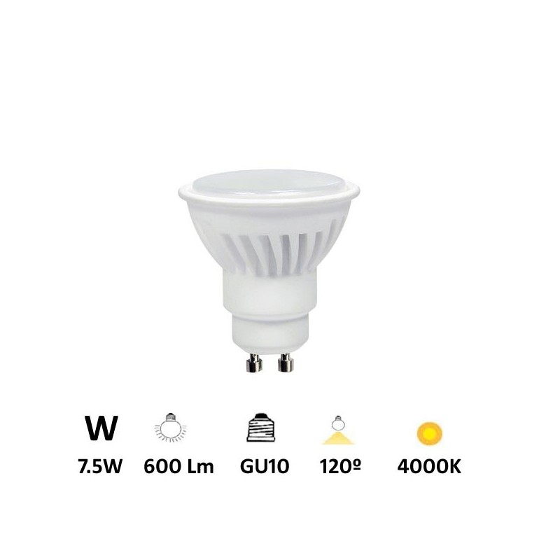 bombilla-led-smd-7,5w-dicroica-gu10-230v-4200k