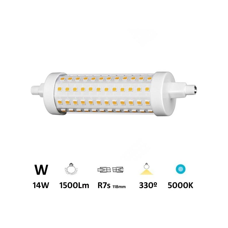 bombilla-led-lineal-r7s-118mm-5000k-14w