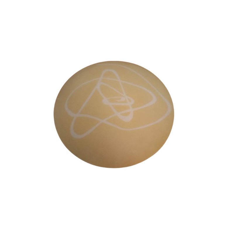 CRISTAL PARA PLAFON TECHO Ø30cm  AMBAR CINTAS BLANCAS