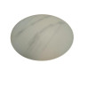 CRISTAL PARA PLAFON TECHO Ø28cm  OPAL CON VETAS GRISES