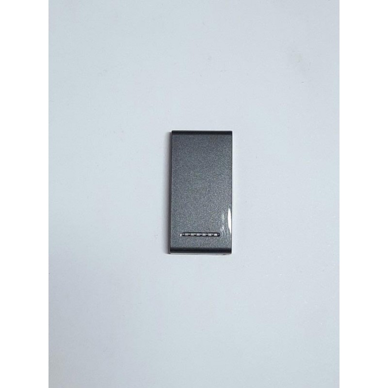 tecla-zamak-acero-oscuro-living-bticino-L4931AC