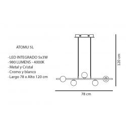 lámpara-colgante-atomo-led-15w-romluxe-53735-medidas