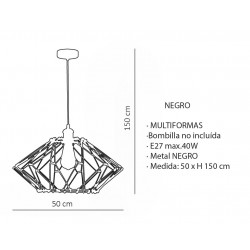 lámpara-colgante-multiforma-acore-negro-1xe27-romluxe-50954-medidas
