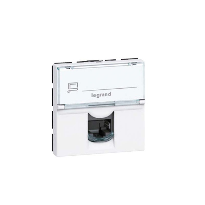 TAPA 1X KEYSTONE RJ45 MOSAIC-II LEGRAND 078604